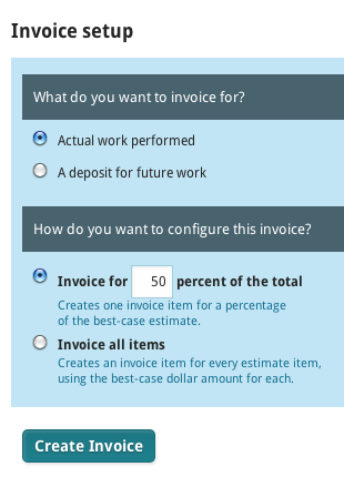 Project Proposal Invoice Template