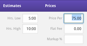 Time and Expense Estimating